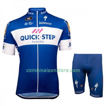 Combinaison Cycliste + Cuissard 2018 Quick Step Floors N001